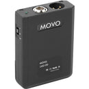 Movo Photo LV22OD Omnidirectional Lavalier Microphone with Bodypack Power Module and XLR Connector