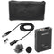 Movo Photo LV22OD Omnidirectional Lavalier Microphone with Bodypack Power Module and XLR Connector