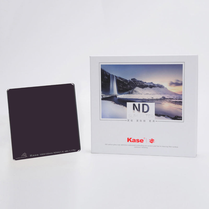 Kase 100 x 100mm Wolverine Slim 1.1mm Thick Solid Neutral Density 1.8 Filter (6-Stop)