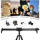 GVM Professional Video Carbon Fiber Motorized Camera Slider (32")