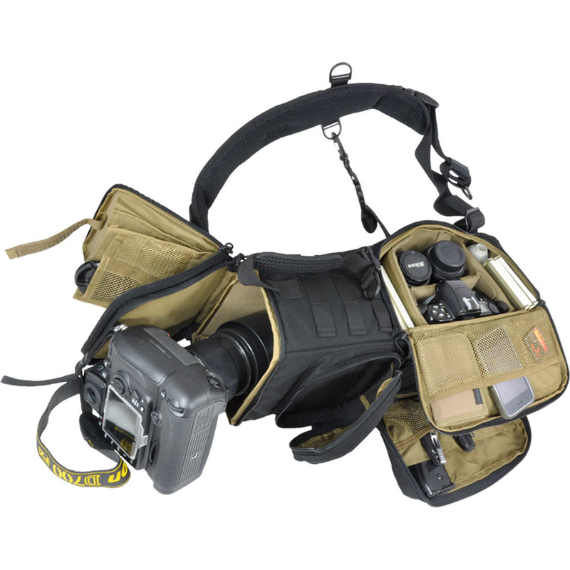 Hazard 4 Photo-Recon Evac Series Tactical Optics Sling-Pack (Black)