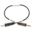 Movo Photo MV-RC100 3.5mm TRS Line-to-Microphone Attenuation Cable for DSLR/Mirrorless Cameras (12")