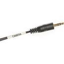 Movo Photo MV-RC100 3.5mm TRS Line-to-Microphone Attenuation Cable for DSLR/Mirrorless Cameras (12")