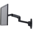 Ergotron 34" Monitor Wall Mount 24.91lb Load Capacity (Matte Black)