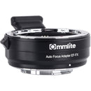 Commlite Electronic Autofocus Lens Mount Adapter for Four Thirds-Mount Lens to Micro Four Thirds-Mount Camera