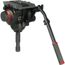 Manfrotto 509HD VIDEO HEAD w/ALUM FAST TRIPOD