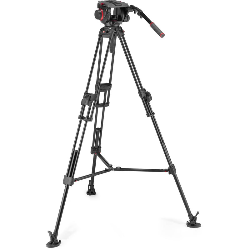 Manfrotto 509HD VIDEO HEAD w/ALUM FAST TRIPOD