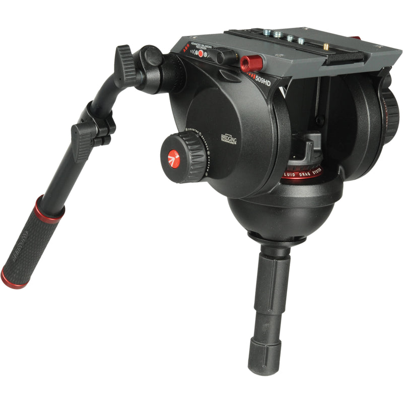 Manfrotto 509HD VIDEO HEAD w/ALUM FAST TRIPOD