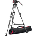 Manfrotto 509HD VID HEAD w/CF FAST TWIN LEG TP