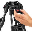 Manfrotto 5261 FLUID VIDEO HEAD w/CF TWIN LEG TP