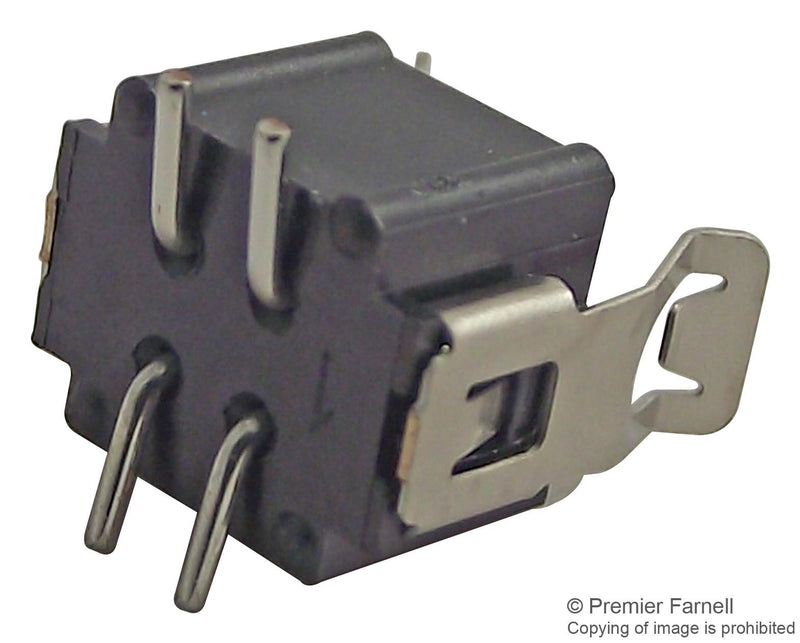 HARWIN M80-8280442 Board-To-Board Connector, with Friction Latch, 2 mm, 4 Contacts, Header, Datamate L-Tek M80 Series