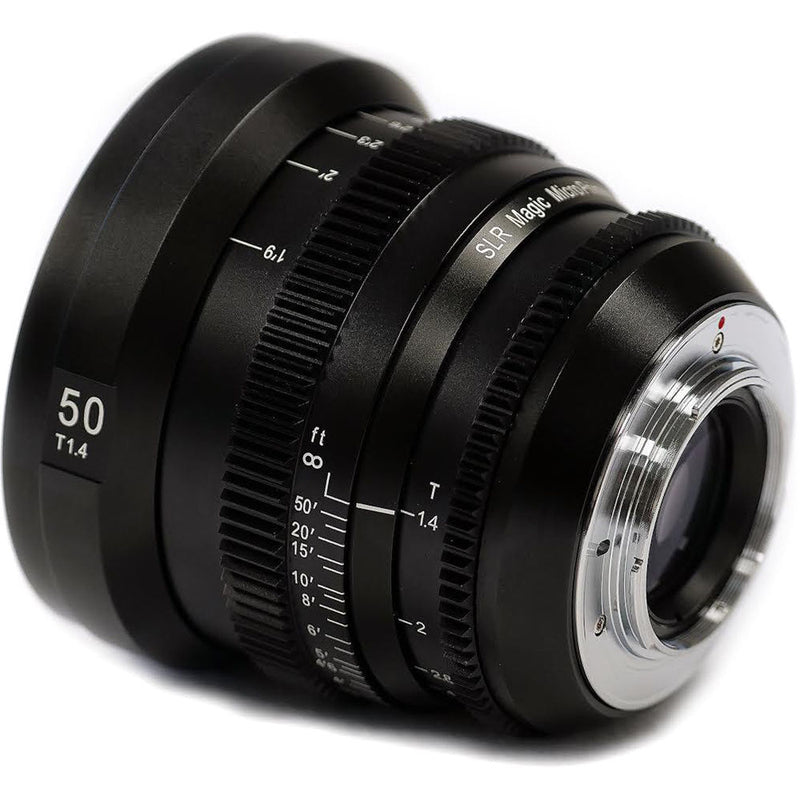 SLR Magic MicroPrime Cine 50mm T1.4 Lens (Micro Four Thirds Mount)