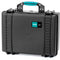 HPRC 2500BAG HPRC Hard Case with Bag and Dividers (Black with Blue Handle)