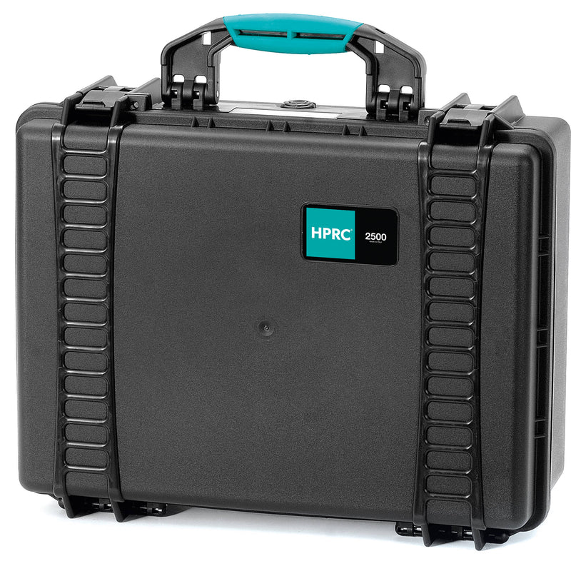 HPRC 2500BAG HPRC Hard Case with Bag and Dividers (Black with Blue Handle)