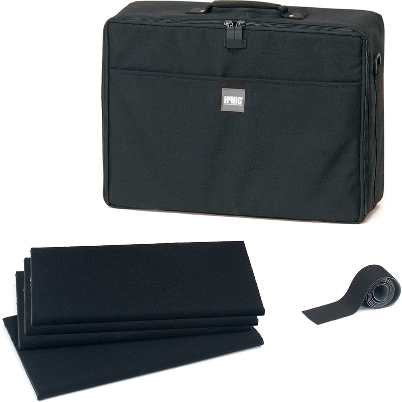 HPRC 2550BAG HPRC Wheeled Hard Case with Bag and Dividers (Black with Blue Handle)