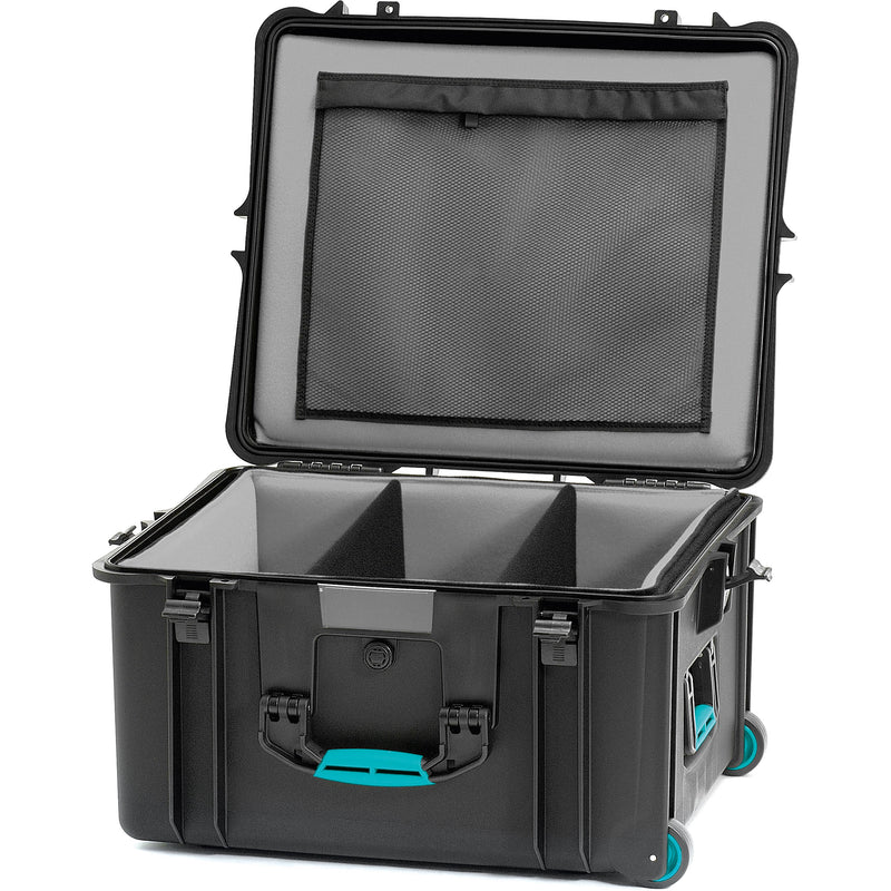 HPRC 2730WF HPRC Hard Case with Foam (Black with Blue Handle)