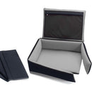 HPRC 2780WSFD Hard Case with Soft Deck and Dividers (Black with Blue Handle)