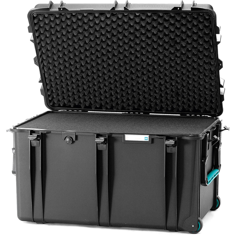 HPRC 2800WE Hard Case without Foam (Black with Blue Handle)