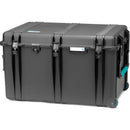 HPRC 2800WE Hard Case without Foam (Black with Blue Handle)