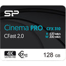 Silicon Power 512GB Cinema PRO CFX 310 CFast 2.0 Memory Card