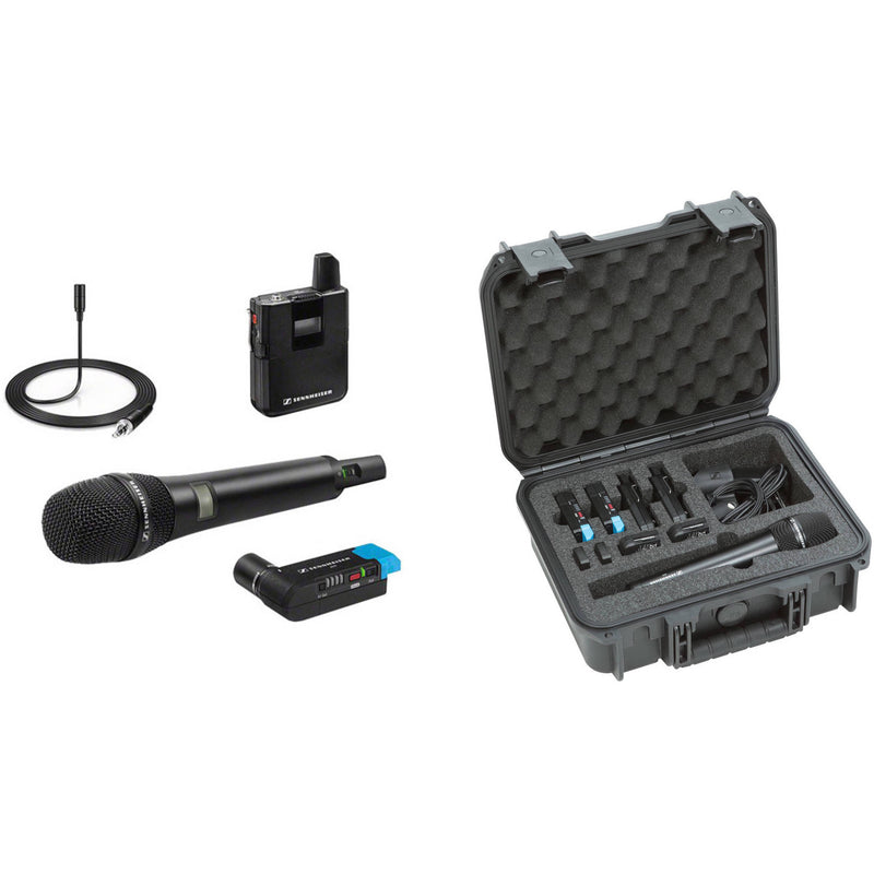 Sennheiser AVX-ME2 SET Digital Camera-Mount Wireless Omni Lavalier Microphone System (1.9 GHz)