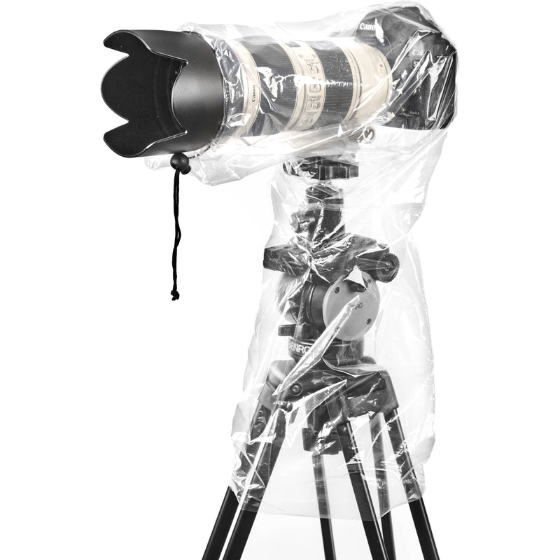 Movo Photo RC1 Clear Rain Cover for DSLR Plus 18" Lens(5-Pack)