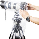 Movo Photo RC1 Clear Rain Cover for DSLR Plus 18" Lens(5-Pack)