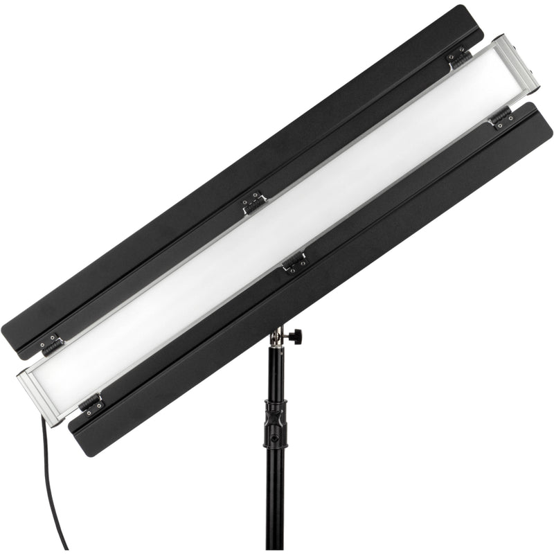 Genaray Hex Lighting 36" Soft Strip 6-Light Pro Kit with Aluminum Stands