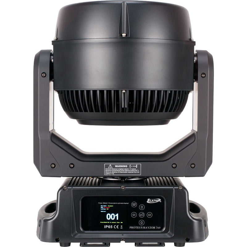 Elation Professional Proteus Rayzor 760 RGBW LED Moving Head Wash Fixture with SparkLED Effect