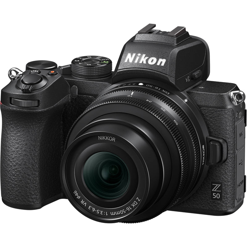 Nikon Z 50 Mirrorless Digital Camera with 16-50mm Lens and Accessories Kit