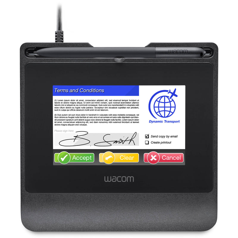 Wacom 5" STU540 800x480 Color Signature Pad