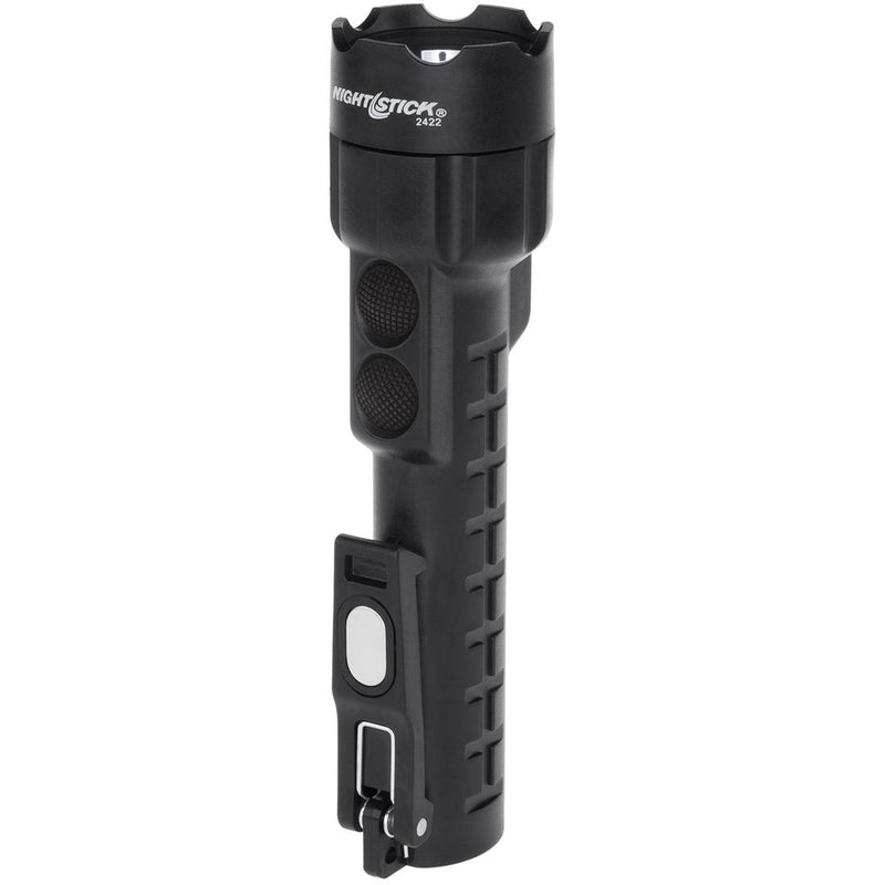 Nightstick NSP-2422B Dual-Light Flashlight with Dual Magnets (Black)