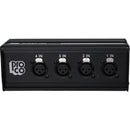 Pro Co Sound Dante 4-Channel Input Drop Box