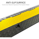 Pyle Pro Heavy-Duty Flip-Open Cable Protector Ramp (13.6 x 35.4")