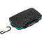 Ruggard Leda Memory Card Case for 12 SD & 12 microSD Cards (Black)