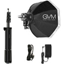 GVM LS-P80S LED Light Kit with Softbox