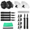 GVM P80S LED 4-Light Kit with Umbrellas, Softboxes, and Backdrops