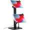 CTA Digital Angle-Adjustable Twin Tablet Stand for 7-10" Tablets