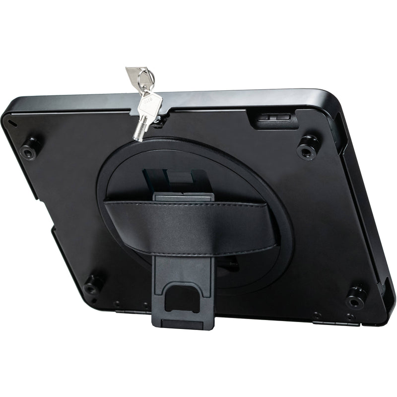 CTA Digital Kickstand Handgrip Case for 9.7" iPad with Security Enclosure Jacket