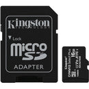 Kingston 64GB Canvas Select Plus UHS-I microSDXC Memory Card with SD Adapter