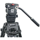 OZEN Agile 5S S-Loc 75mm Fluid Head & 2-Stage Aluminum Tripod System