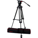 OZEN Agile 5S S-Loc 75mm Fluid Head & 2-Stage Aluminum Tripod System