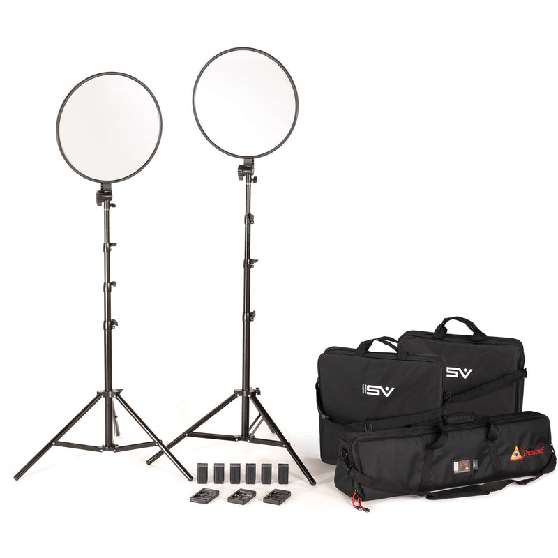 Smith-Victor Edge360 18" Daylight LED 2-Light Kit