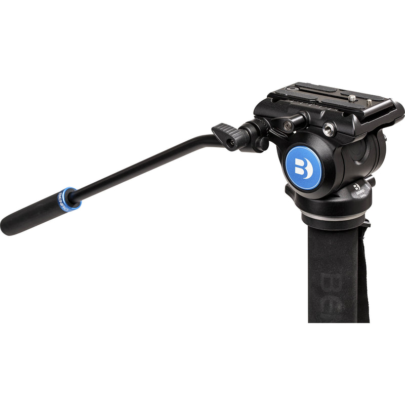 Benro A48FD Aluminum Monopod with 3-Leg Base & S4Pro Fluid Video