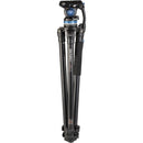 Benro A373F Aluminum Single-Tube Tripod with S6Pro Fluid Video Head