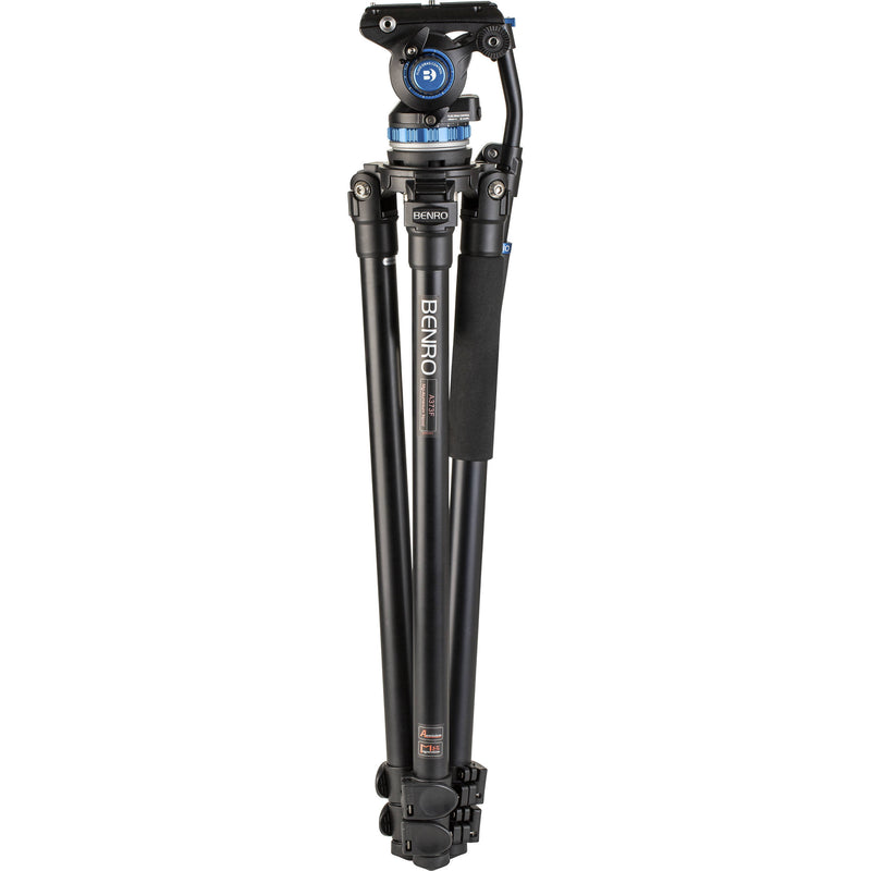 Benro A373F Aluminum Single-Tube Tripod with S6Pro Fluid Video Head