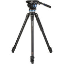 Benro C373F Carbon Fiber Single-Tube Tripod with S8Pro Fluid Video Head