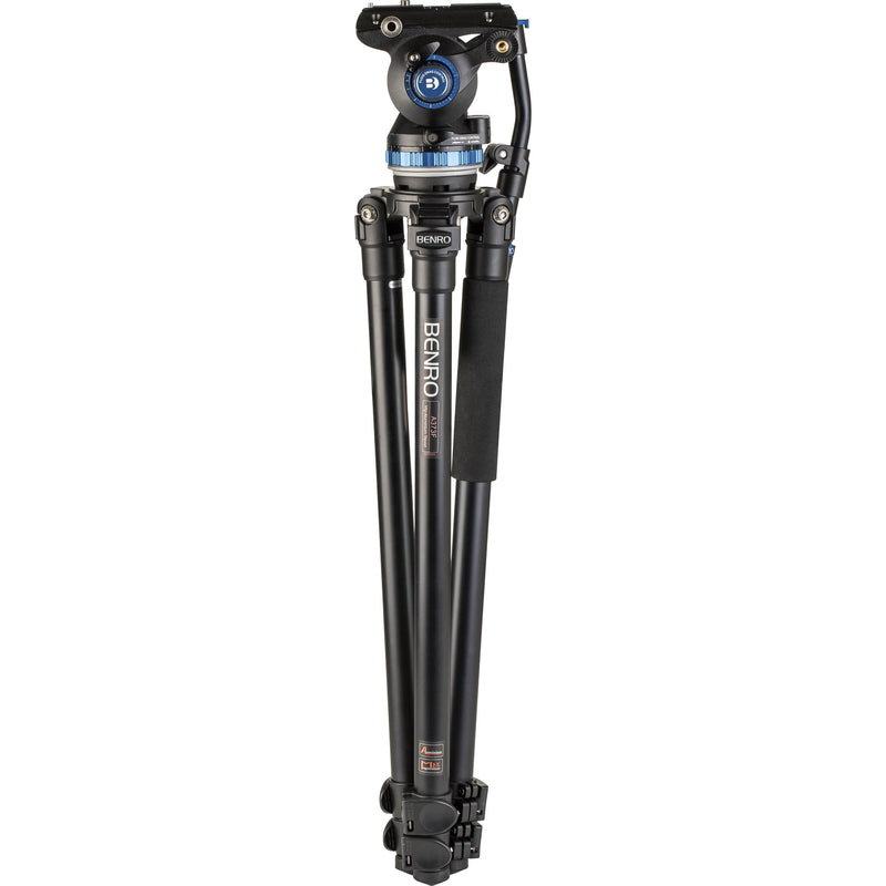 Benro A373F Aluminum Single-Tube Tripod with S8Pro Fluid Video Head