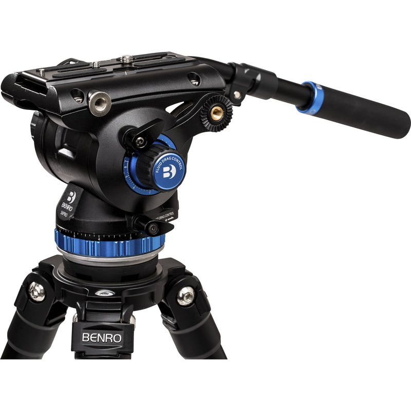 Benro A373F Aluminum Single-Tube Tripod with S8Pro Fluid Video Head