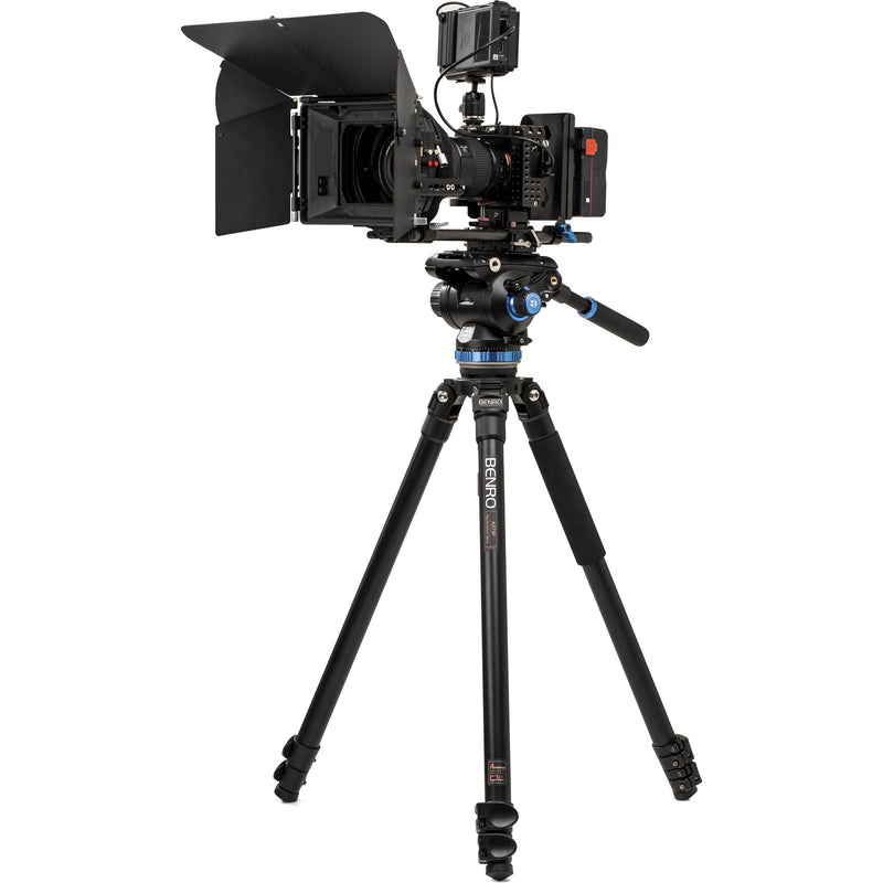 Benro A373F Aluminum Single-Tube Tripod with S8Pro Fluid Video Head